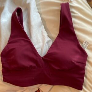Lululemon Women's Burgundy Bralette
